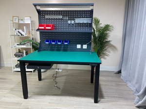 Établi ESD pour techniciens électriques/électroniques pour <span class=keywords><strong>laboratoire</strong></span> et usine/ingénierie avec hauteur réglable - Product Image 6