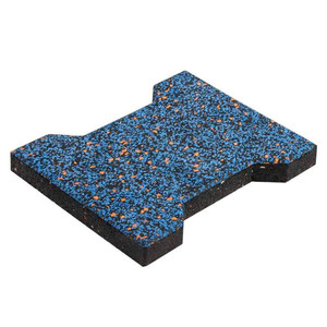 -En forma de hueso de perro de goma para suelos de baldosas para patio y jardín - Product Image 2