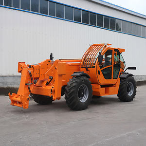 HS-6017T <span class=keywords><strong>telehandler</strong></span> מופעל דיזל 4500 ק "ג עומס מקסימלי 5900 מ" מ גובה טלטלסקופי ארבעה גלגל - Product Image 2
