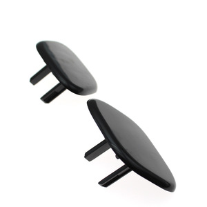 Hyundai Santa Fe Headlight Washer Nozzle Cover 98681 B8000 98682 B8000 <b>Clip</b> On Plastic Front Bumper <b>Trim</b> - Product Image 1