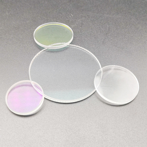 نوافذ زجاجية من الكريستال الياقوت البصري المخصص ، لوحة نافذة بصرية مستديرة من الياقوت والزجاج الكريستالي - Product Image 5