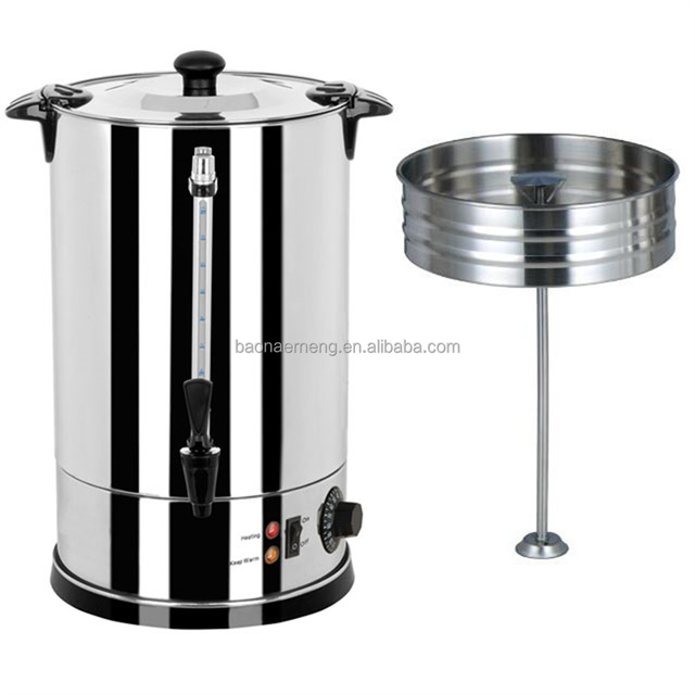 Wholesale 11.9L Programmable Electric Coffee Maker 220V Stainless Steel Percolator Filter Machine for Hotel & Household Use