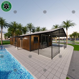 Construction rapide, maison préfabriquée extensible de type villa, 2-3 chambres, conteneur modulaire avec panneaux sandwich - Product Image 4