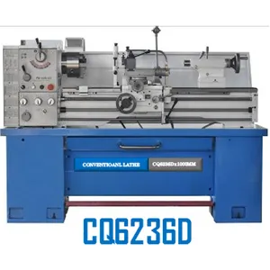 CQ6236D Horizontal Manual Turning Machine Brand New Alta Precisão Torno Máquina Alta Rigidez Pequena Máquina De Metal Torno