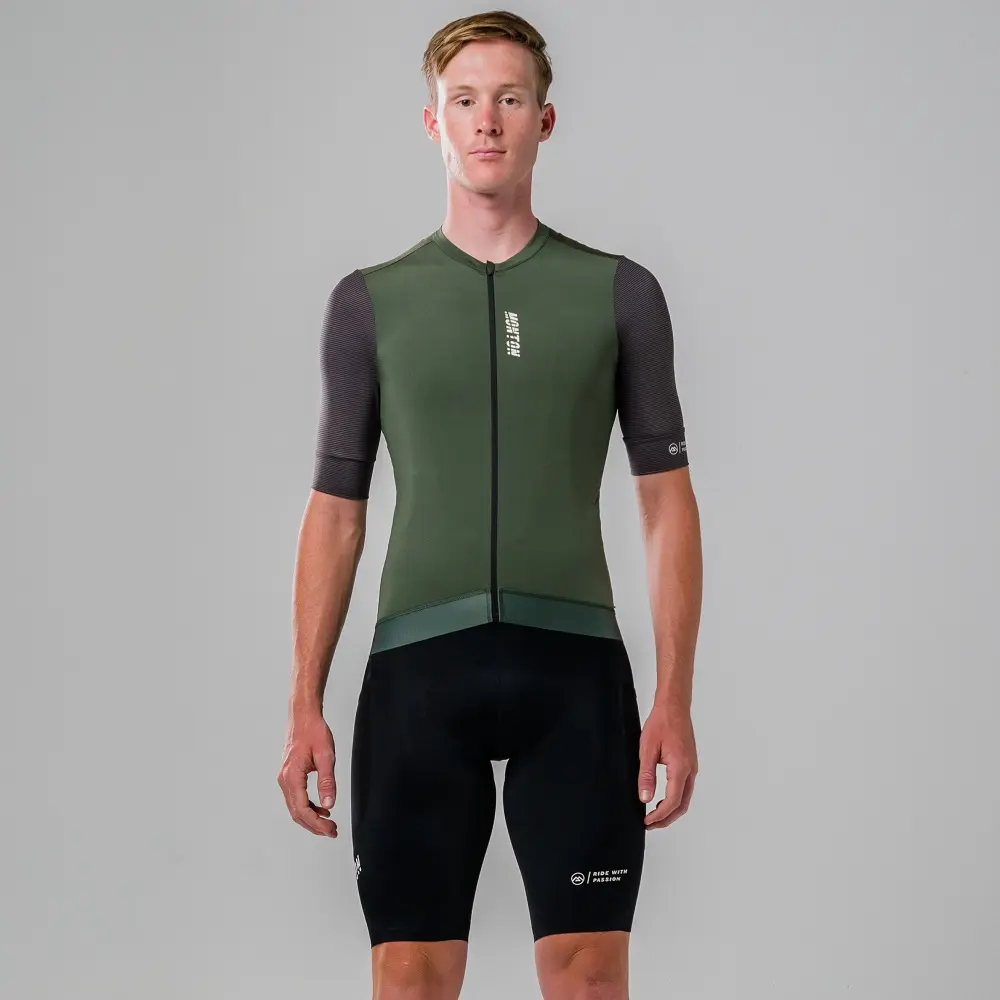 सबलिमिनेशन प्रिंट साइकलिंग वर्दी कस्टम बाइक जर्सी शर्ट सेट करता है जो सीधे कपड़ों के निर्माता से