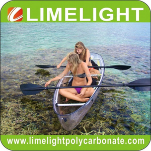 LIMELIGHT Tour Nocturne en Kayak Transparent Canot Bateau en Verre Navire de Verre - Product Image 6