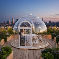 Tente bulle transparente d'extérieur Full House, igloo transparent, meilleur dôme géodésique