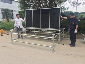 Scène métallique SGAIER, système de treillis Layher, scène événementielle en acier 4x4ft/4*8ft, treillis de scène en acier - Product Image 5