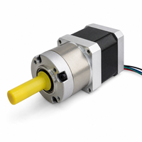 Moteur pas à pas DKC Nema 17 avec boîte de vitesses planétaire, série 42, 1,8 degré, hybride 2 phases, CC 24V, couple 0,55 N.m, rapport de réduction 3:1/4:1