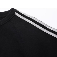 Sweat-shirt à capuche en polyester et coton de haute qualité pour homme, avec logo brodé personnalisé, sans cordon, coupe oversize