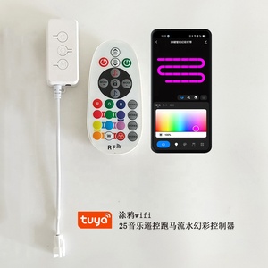 Gran oferta de alta calidad Tuya <span class=keywords><strong>Wifi</strong></span> <span class=keywords><strong>Smart</strong></span> Pixel <span class=keywords><strong>LED</strong></span> <span class=keywords><strong>Controller</strong></span> WS2811 1903 Dream Color RGBIC RF <span class=keywords><strong>LED</strong></span> Pixel <span class=keywords><strong>Strip</strong></span> Controllers - Product Image 4