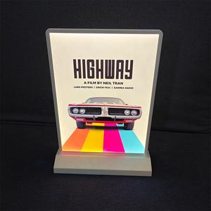 Caja de luz LED de publicidad de doble cara recargable de escritorio A4 lista de <span class=keywords><strong>precios</strong></span> de té de la leche tablero de menú Pantalla de soporte móvil - Product Image 3