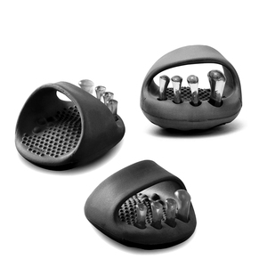 Newly Ladies Japanese Halfs Silicone Gel Toe separatori pantofole <span class=keywords><strong>donna</strong></span> gamba dimagrante calzature massaggio Semi pantofole HA01708 - Product Image 3