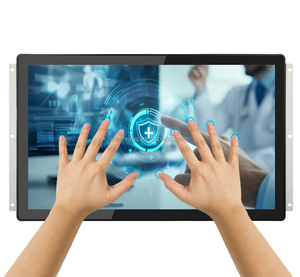 1920x1080 Fhd 15.6 21.5 23 24 <span class=keywords><strong>26</strong></span> 27 32 49 인치 Ip65 터치 스크린 산업용 모니터 오픈 프레임 <span class=keywords><strong>LCD</strong></span> 모니터 - Product Image 1