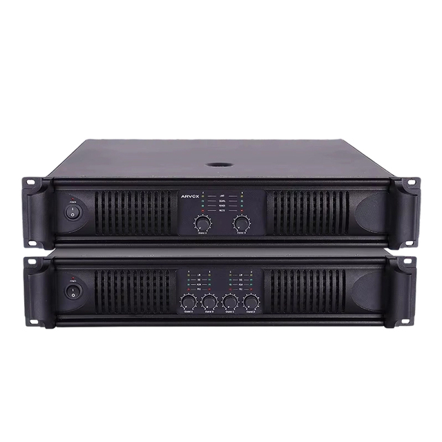 ARVOX Digital Professional 2-Channel Power Amplifier for Stage Performance and Music Systems