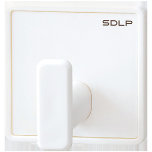SDLP L-Shaped Plastic Wall Hook 1-3kg Load No Drill Multi Functional Key Holder - Product Image 1