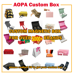 Biểu Tượng Tùy Chỉnh Sang Trọng Các Tông Cứng Nhắc Từ Đóng Cửa Giấy Hộp Quà Tặng Với Miếng Bọt Biển Màu Đen Chèn - Product Image 6