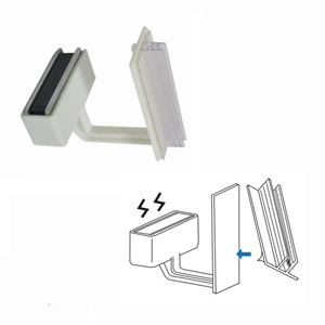 Superqrip Channel POS Signage Base magnética en forma de L Soporte de señal Soporte de etiqueta de precio Precio actual para el sistema de arranque de góndola - Product Image 6