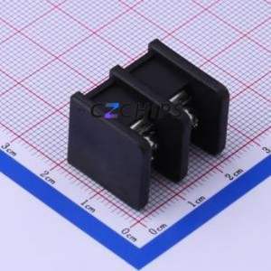 DBT30C-10.0-2P-BK-P Barrier Terminal Block Through hole Component (THT),P=10mm Connector Two Sides 10mm 1x2P Straight Pin - Product Image 2