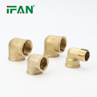 IFAN vente en gros 1/2 "3/4" 1 "2" pouces en laiton femelle filetage mâle égal réducteur accouplement coude té Union mamelon douille