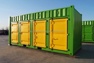 Conteneur maritime de 20 pieds ou 40 pieds modifié avec <span class=keywords><strong>2</strong></span> ou 3 portes coulissantes, conteneur de stockage personnalisé, remise de stockage extérieure - Product Image 5