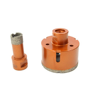 <span class=keywords><strong>Foret</strong></span> diamant brasé de 55mm de diamètre personnalisable Connexion M14 Mode CNC pour couper les carreaux Scies cloche marbre granit béton - Product Image 1