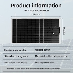 Panneau solaire flexible 150W, module photovoltaïque pliable, léger et mince, pour voiture, tente, recharge extérieure – Produit transfrontalier très demandé - Product Image 2