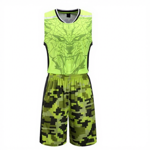 ชุดยูนิฟอร์มสโมสรบาสเก็ตบอล ชุดเสื้อบาสเก็ตบอลน้ำหนักเบา ชุดยูนิฟอร์มบาสเก็ตบอลสำหรับการแข่งขัน ทรงปกติ ไซส์พลัส - Product Image 1