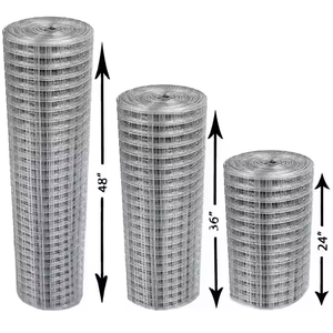 Maille métallique tissée galvanisée en acier 304, grille métallique, ceinture de renfort en acier inoxydable soudé, alliages, filet métallique - Product Image 1