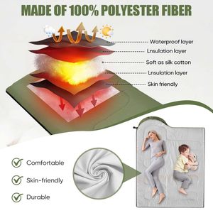 Oferta Caliente: Saco de Dormir Portátil y Cómodo de Algodón Hueco para Acampar al Aire Libre - Product Image 4