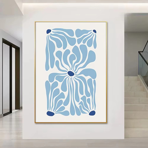 Guanjun decoración de pared para el hogar pintura Pop pared arte sala de estar vidrio pintura abstracta Mujer - Product Image 6