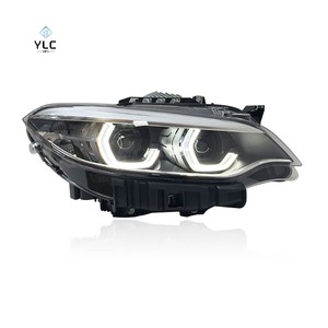Compatibile con <span class=keywords><strong>BMW</strong></span> <span class=keywords><strong>Serie</strong></span> 2 F22 2014-2021 Gruppo Fari Anteriori 50W 12V Luci Diurne LED OEM - Product Image 2