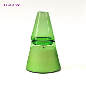 TYGLASS verre borosilicate bougie à huile <span class=keywords><strong>lampe</strong></span> décoration de vacances cadeau forme d'arbre de Noël <span class=keywords><strong>lampe</strong></span> à huile au kérosène avec <span class=keywords><strong>liquide</strong></span> rechargeable - Product Image 4