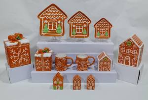 Agitatori per sale e <span class=keywords><strong>pepe</strong></span> in ceramica ecologica dipinti a mano - Product Image 4