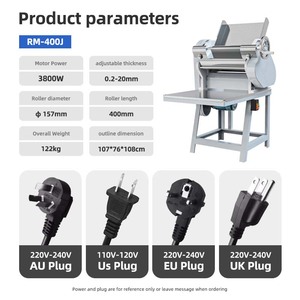 <span class=keywords><strong>Laminoir</strong></span> <span class=keywords><strong>à</strong></span> pâte Rollmatic de différentes capacités, <span class=keywords><strong>laminoir</strong></span> <span class=keywords><strong>à</strong></span> pâte en acier inoxydable pour comptoir - Product Image 3