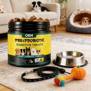 Tabletas Masticables Probióticas para Perros OEM ODM, Alto Contenido Proteico, Apoyo Inmunológico, Salud Intestinal, Apoyo Digestivo, Salud de la Piel y el Pelaje, Suplemento para Mascotas - Product Image 3