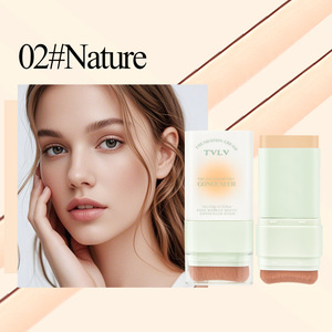 Stick correcteur et fond de teint double tête jaune et noir, résistant à l'eau et au maquillage, avec hydratant et propriétés éclaircissantes - Product Image 3