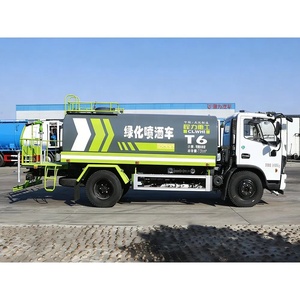 รถบรรทุกน้ำ Dongfeng 4X2 ขนาด 9000 ลิตร สำหรับการขนส่งน้ำเพื่อสาธารณประโยชน์และบริการด้านสิ่งแวดล้อม - Product Image 4
