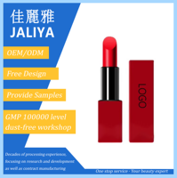 Lápiz Labial Rojo Mate de Alta Calidad, Resistente al Agua y de Larga Duración, con Vitamina C, 3.8g