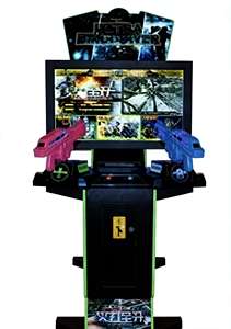 42 Inch Ultra Fire shooting <b>game</b> <b>machine</b> Coin operated arcade shooting gun Power arcade shooting simulator Video shooting arcade - Product Image 2