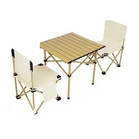 Jiuyi Double Couche Épais Portable Banc De Pêche En Plein Air Pliant Camping Pique-Nique Table et Chaise Croquis Table et Chaise Ensemble