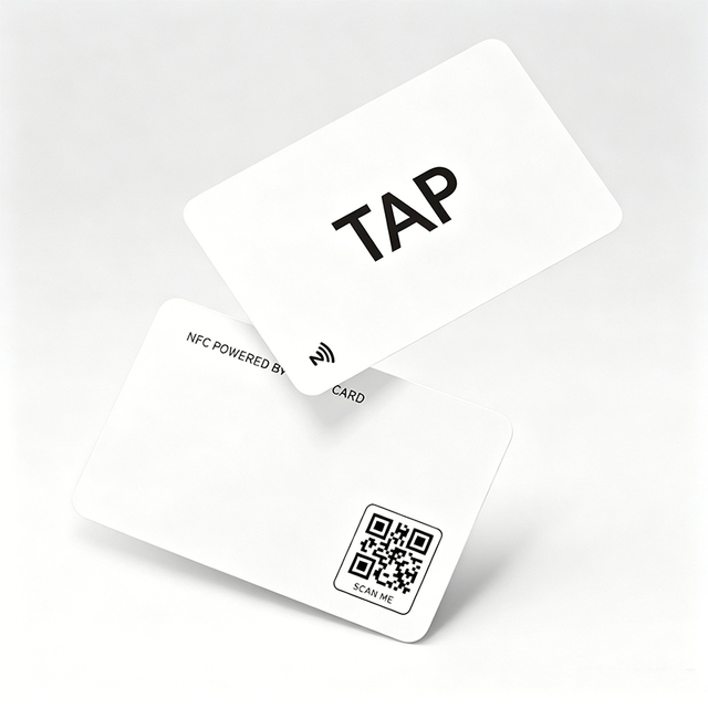 Custom PVC NFC Business Cards ISO 14443A RFID Smart Contactless Cards with Mini Tag Waterproof for Hotel & Payment Use