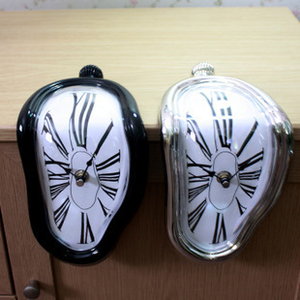 <span class=keywords><strong>Reloj</strong></span> de fusión de pared Surreal, nuevo estilo, decoración elegante, regalo, despertador giratorio - Product Image 5