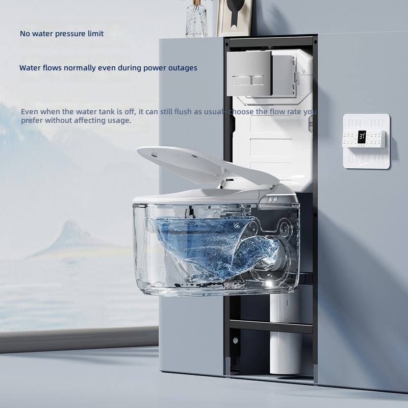 Sampling Method Remote Sensing Modern Ceramic Wall Mounted Smart Toilet Automatic Deodorization Foot ...