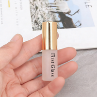 Flacon pulvérisateur de parfum vide de 5 ml, en verre givré mat, vaporisateur de voyage rechargeable, mini vaporisateur pour emballage de parfum cosmétique