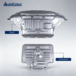 Protector de cubierta inferior del coche, placa protectora antideslizante para <span class=keywords><strong>Audi</strong></span> Q5 2010-2017 <span class=keywords><strong>A1</strong></span>, Q2L, A4L, A5, A5L, Q3, A3, A6L, A7, A8, Q5L, Q7, Q8 - Product Image 2