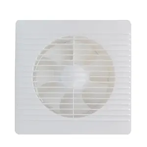 Nouveau système de ventilation Super silencieux 6 pouces en plastique ou en métal Axial 1000mm ventilateur maison mur extracteur ventilateur