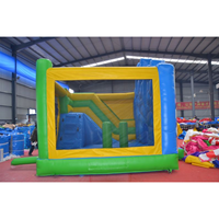 Château gonflable de qualité commerciale avec toboggan, château de saut robuste pour enfants, location de terrain de jeu intérieur pour anniversaire