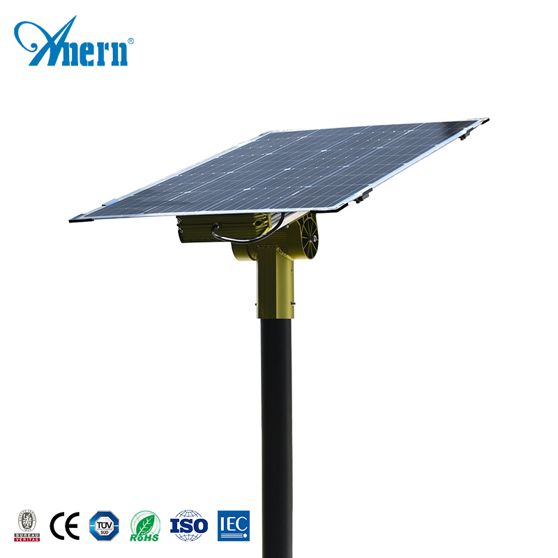 IP65 iluminación al aire libre de alta potencia proyecto en un 100W integrada luz Solar LED de calle