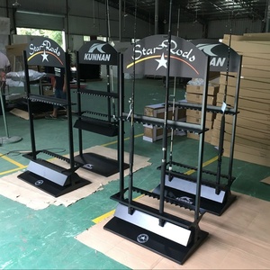 Cửa hàng bán lẻ POS câu cá cực Rod Reel Kim Loại hiển thị đứng Rack cho cửa hàng - Product Image 5